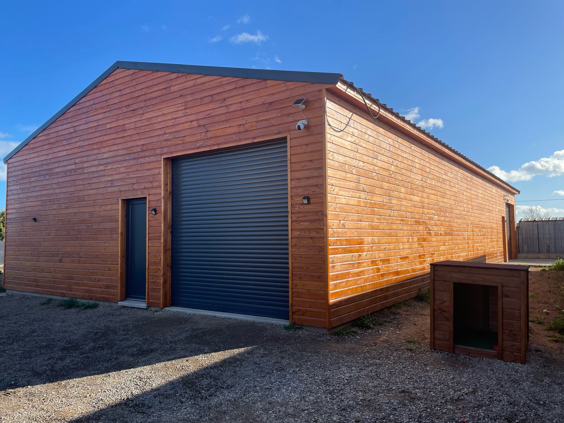 Habillage extérieur bois, Florensac 